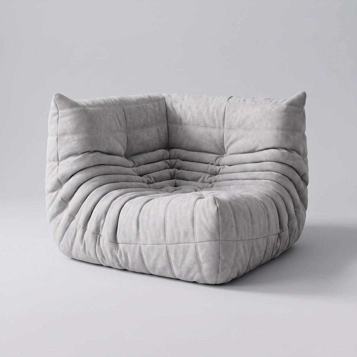 Goto — Canapé d'angle, coloris gris — vue principale