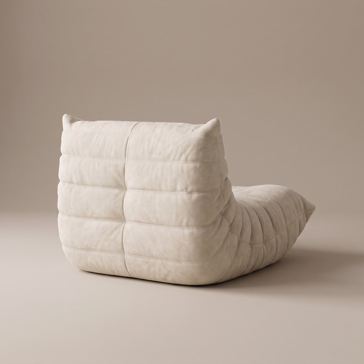 Goto — Fauteuil 1 place, coloris blanc — vue de dos
