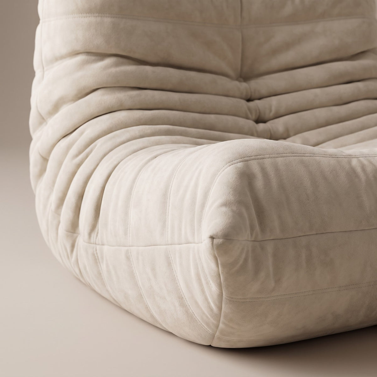 Goto — Fauteuil 1 place, coloris blanc — vue de détail