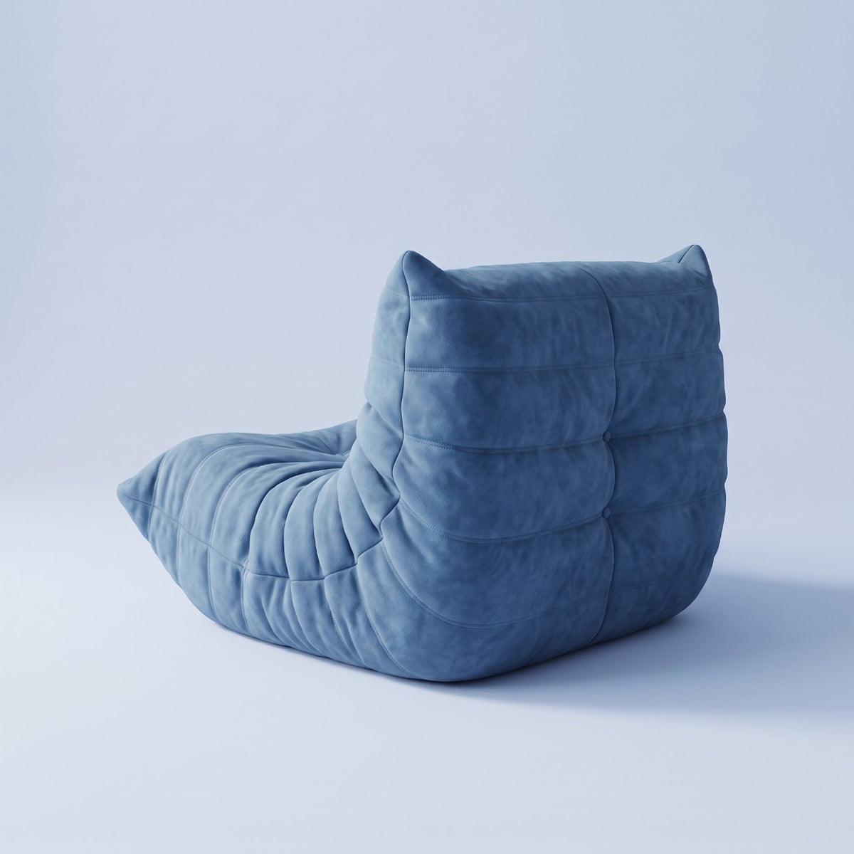 Goto — Fauteuil 1 place, coloris bleu — vue de dos