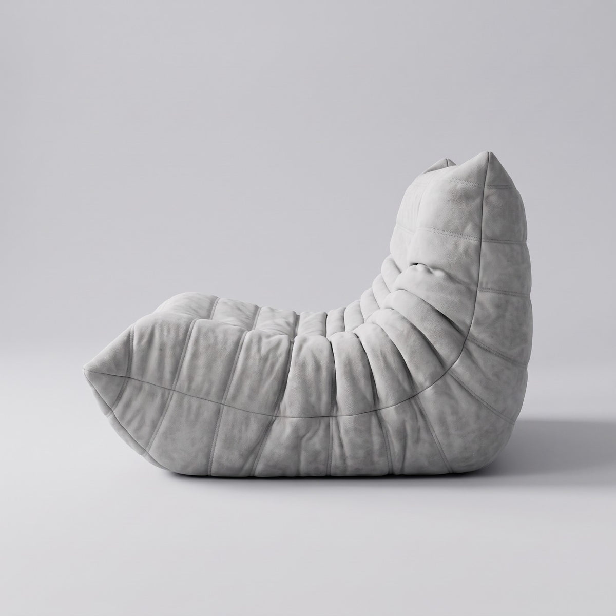 Goto — Fauteuil 1 place, coloris gris — vue de profil