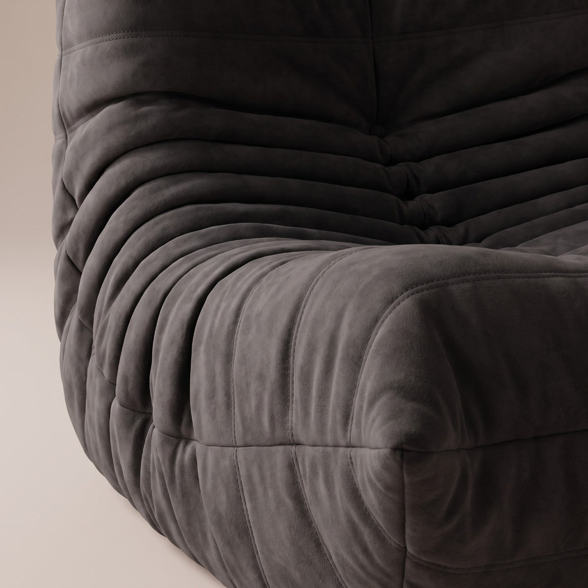 Goto — Fauteuil 1 place, coloris noir — vue de détail