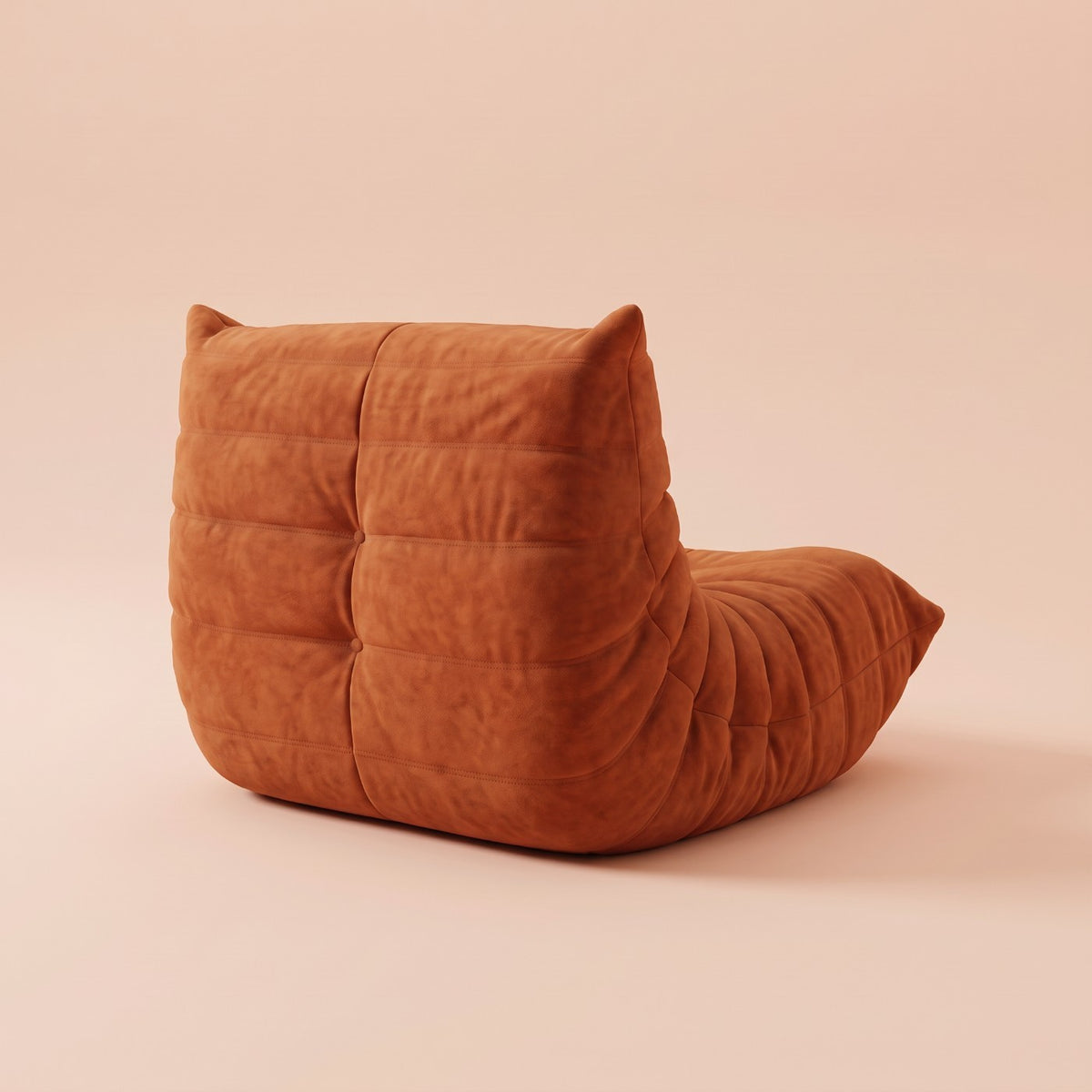 Goto — Fauteuil 1 place, coloris orange — vue de dos
