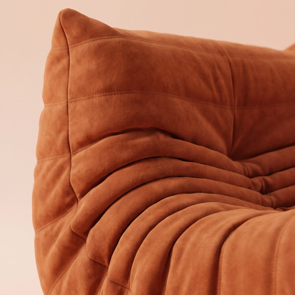 Goto — Fauteuil 1 place, coloris orange — vue de détail