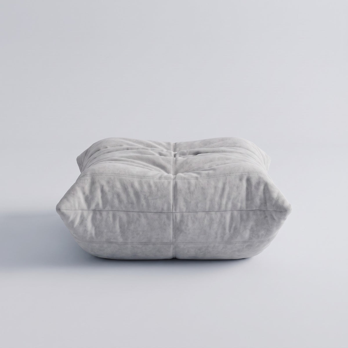 Goto — Pouf, coloris gris — vue de face