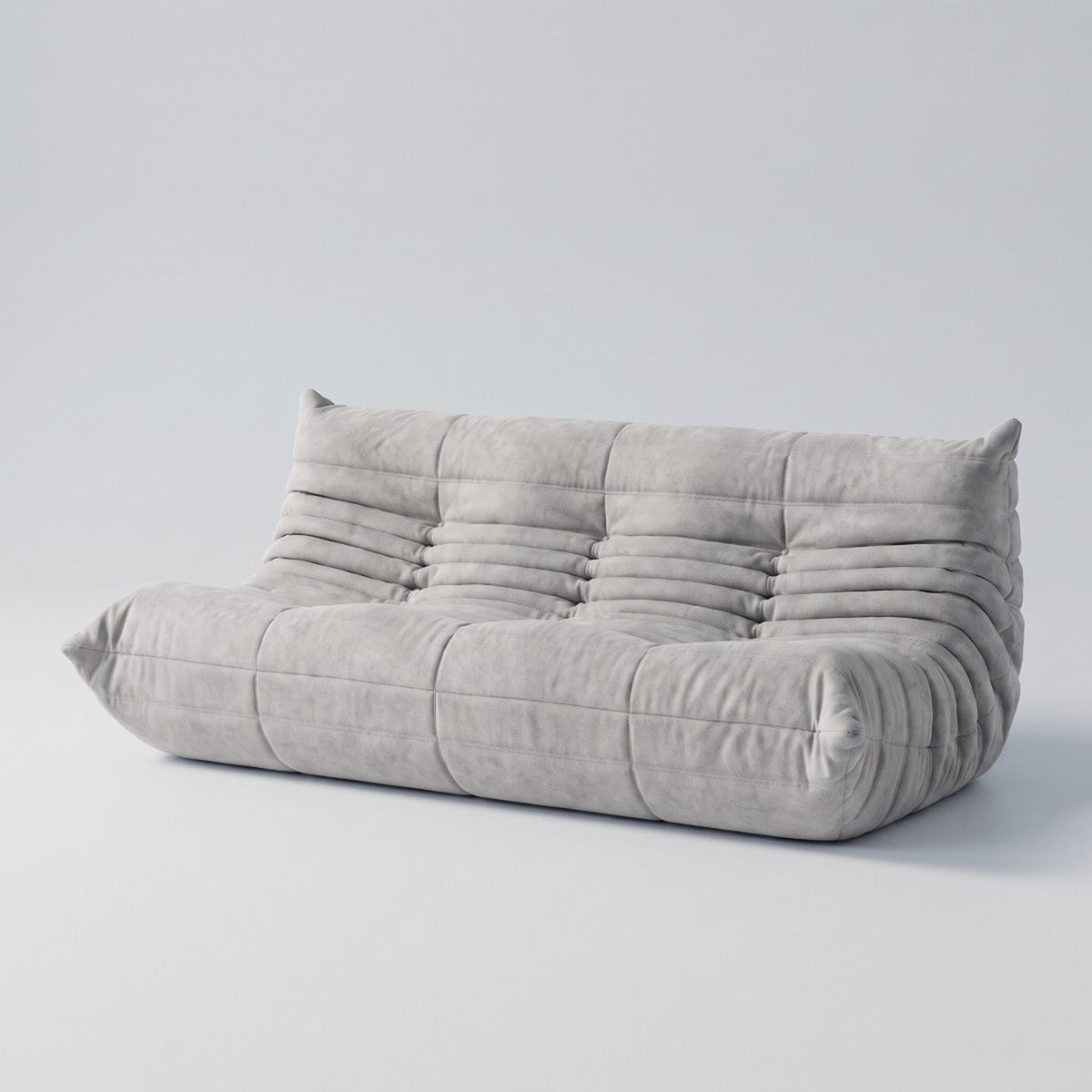 Goto — Canapé 3 places, coloris gris — vue principale