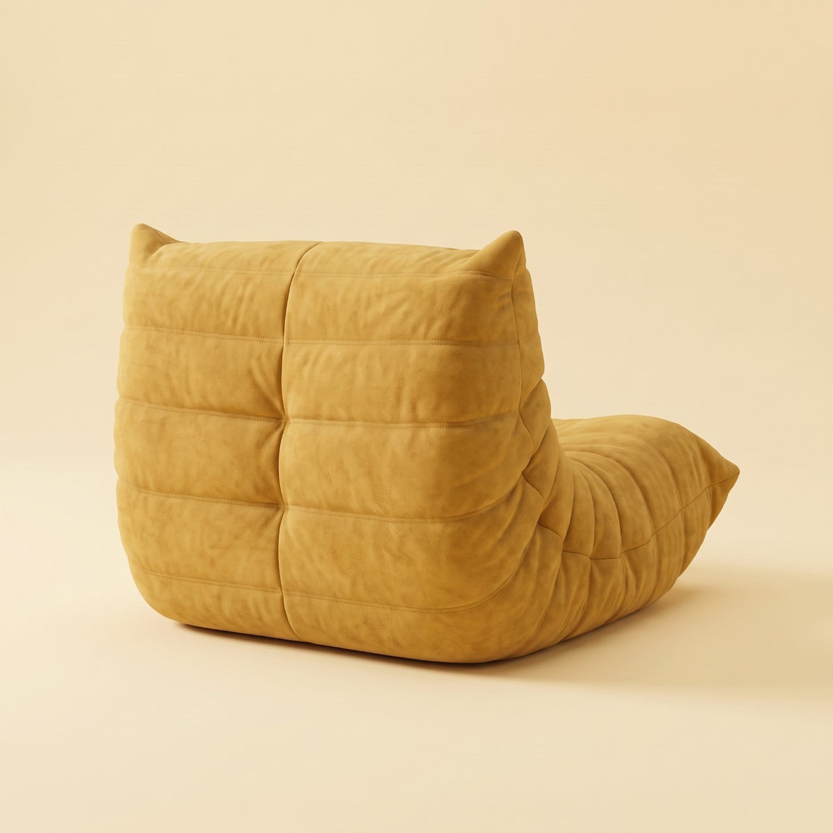 Goto — Fauteuil 1 place, coloris jaune — vue de dos