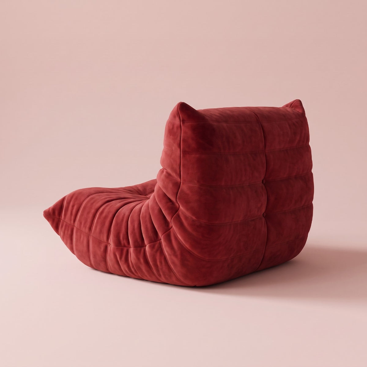 Goto — Fauteuil 1 place, coloris rouge — vue de dos