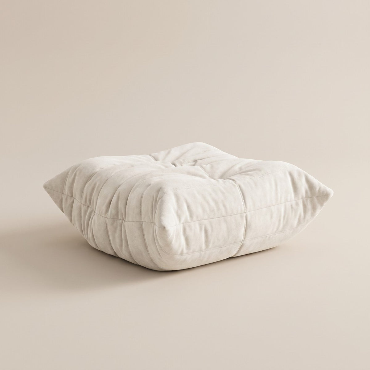 Goto — Pouf, coloris blanc — vue principale